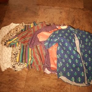 **SET OF 7 Button down shirts